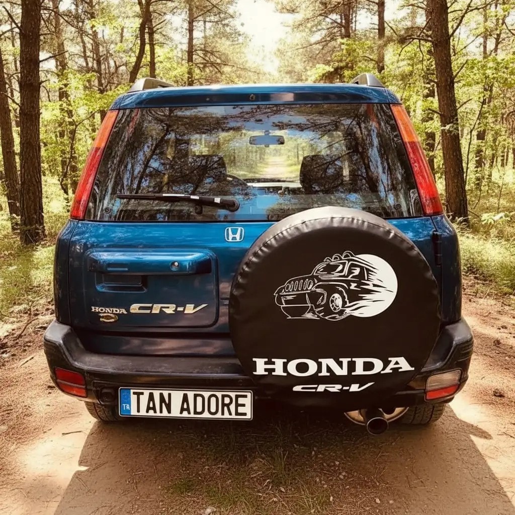 Honda CR-V Logo Spare Wheel Tire Cover